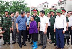 Phó thủ tướng Chính phủ Bùi Thanh Sơn kiểm tra công tác khắc phục hậu thiên tai tại Lạng Sơn